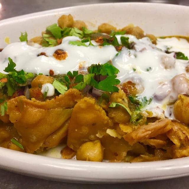 Samosa Chaat.